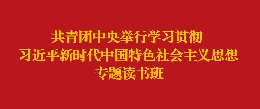 共青团中央举行学习贯彻习近平新时代中国特色社会主义思想专题读书班